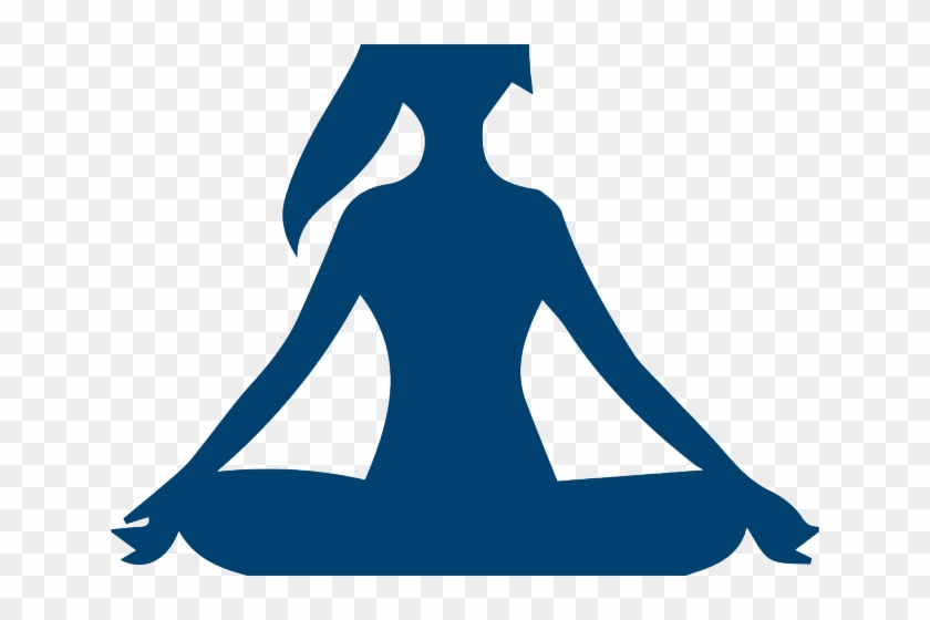 Meditation Clipart Silhouette - Small Yoga Clip Art #1633074