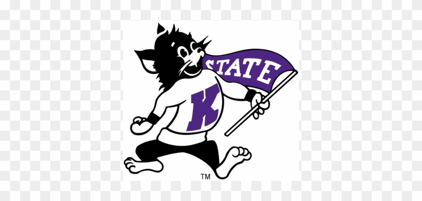 Kansas State Wildcats Iron On Stickers And Peel-off - Old K State Logo #1633107