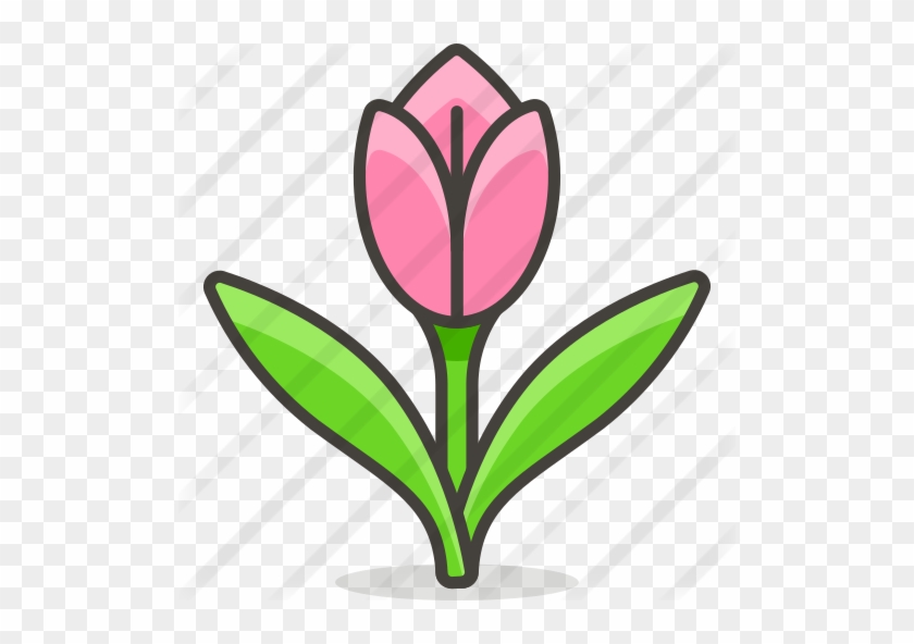 Tulip Free Icon - Emojis Plantas Png #1633115