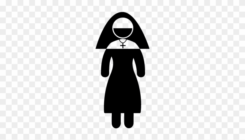 Nun Vector - Nun Icon Png #1633138