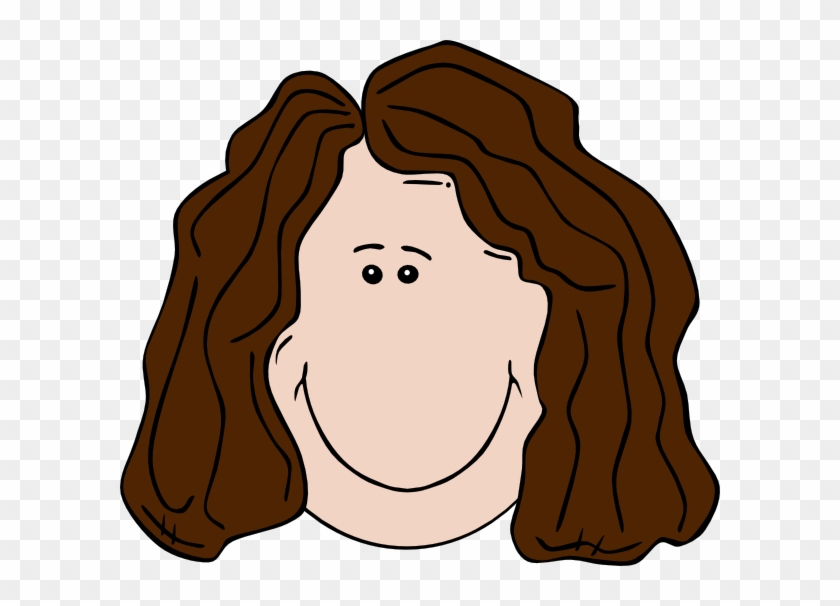 Brown Hair Woman Clip Art #1633307