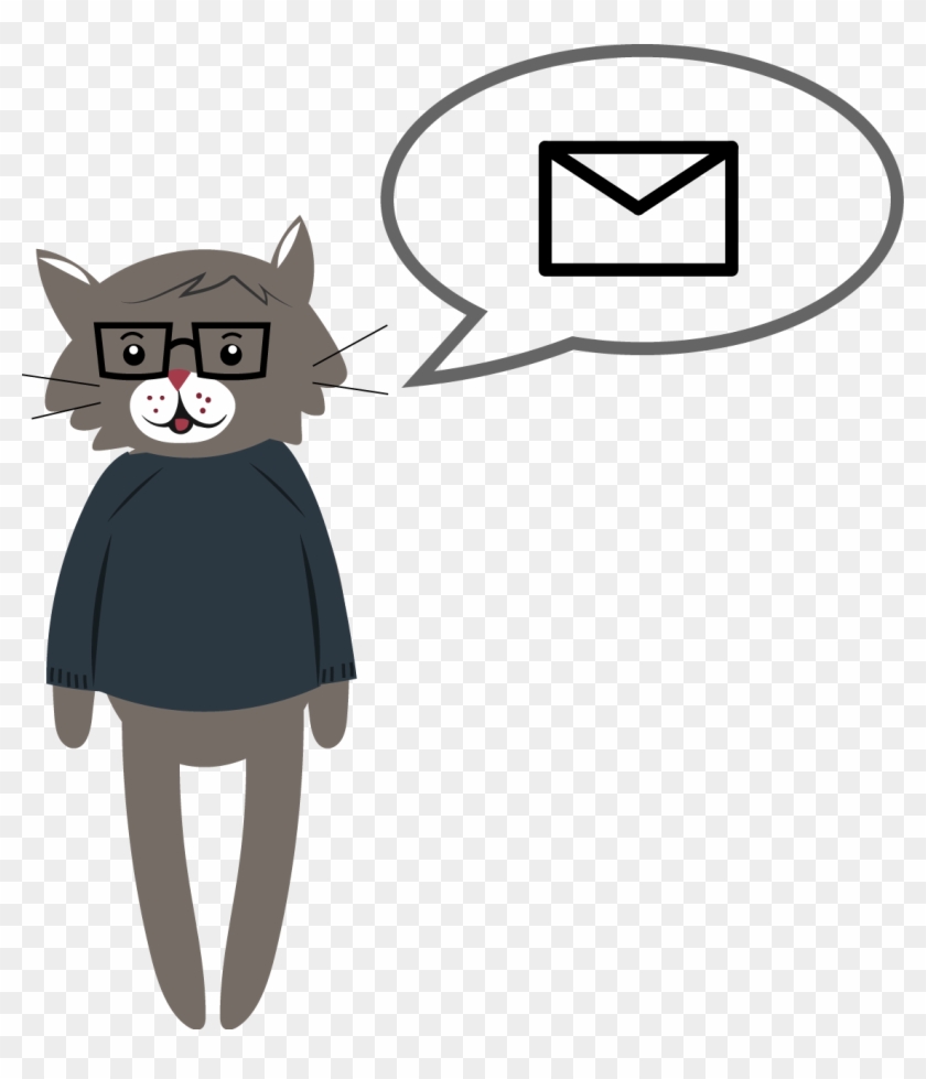 Vector Of Austin Cat 2 Austincatmail - Cartoon #1633359