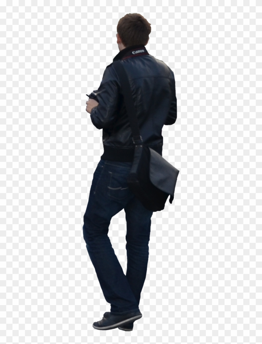 Man Back Sticker By Z Ⓒ - People Standing Png #1633402