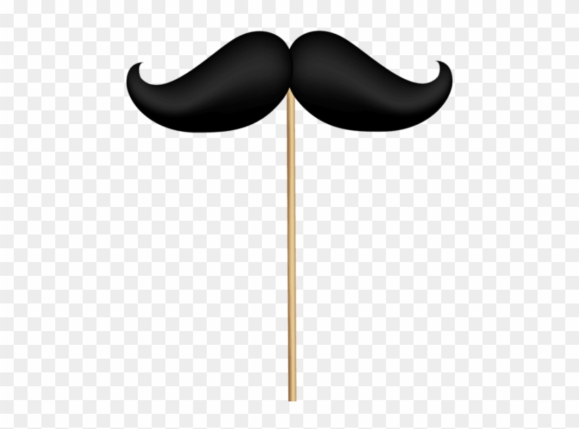 Download Stache On Stick Transparent Clipart Png Photo - Mustache On A Stick Png #1633464
