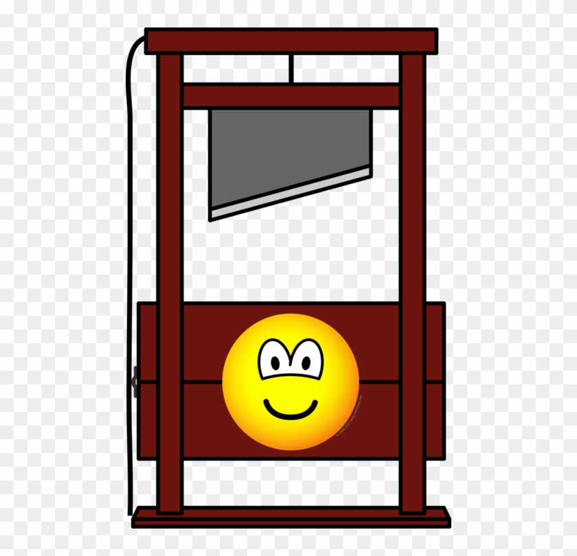 Guillotine Emoticon Smiley Free Transparent Png Clipart Images