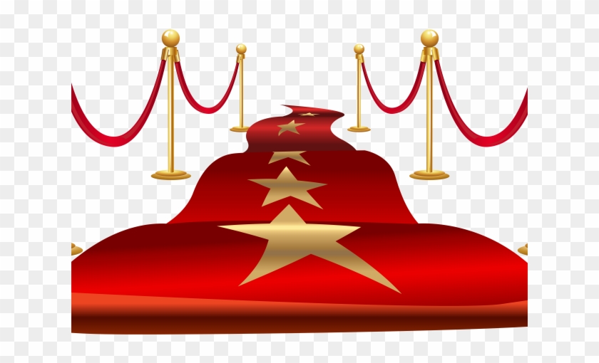 Red Carpet Clipart Gala - Hollywood Theme Png #1633564