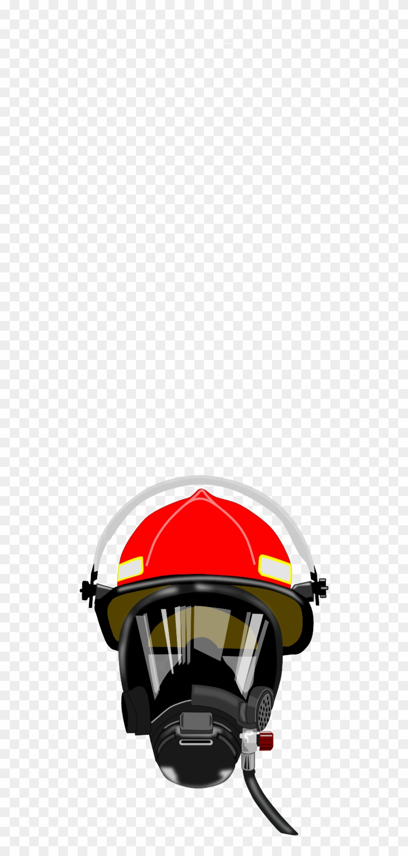 Fire Helmet Mask Clipart - Firefighter Mask Clipart #1633651