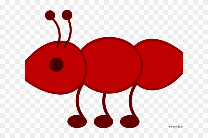 Sweet Clipart Red - Fire Ant Clip Art #1633671