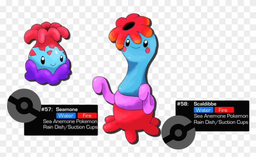Sea Anemones Pokemon By Theblueflames - Cartoon #1633719