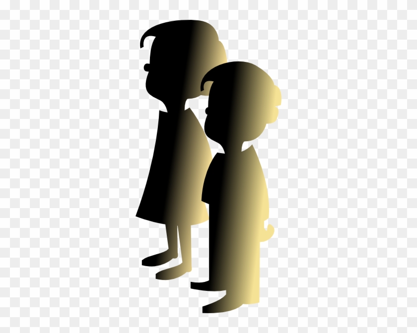 This Free Clip Arts Design Of Figures Boy And Girl - This Free Clip Arts Design Of Figures Boy And Girl #1633866