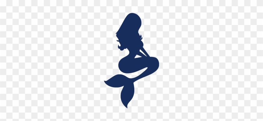 Yoonek Graphics Little Mermaid Decal Sticker For Car - Mermaid And Baby Silhouette #1633951
