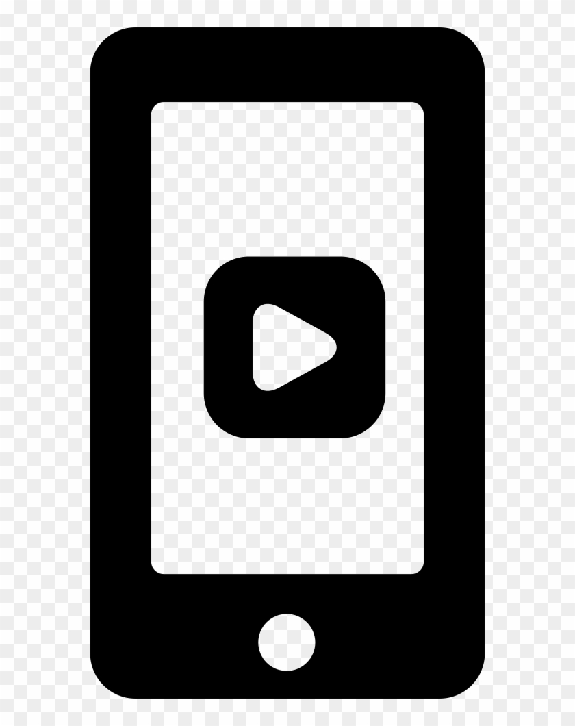 Play Button On Phone Svg Png Icon Ⓒ - Play Button On Phone Svg Png Icon Ⓒ #1633979