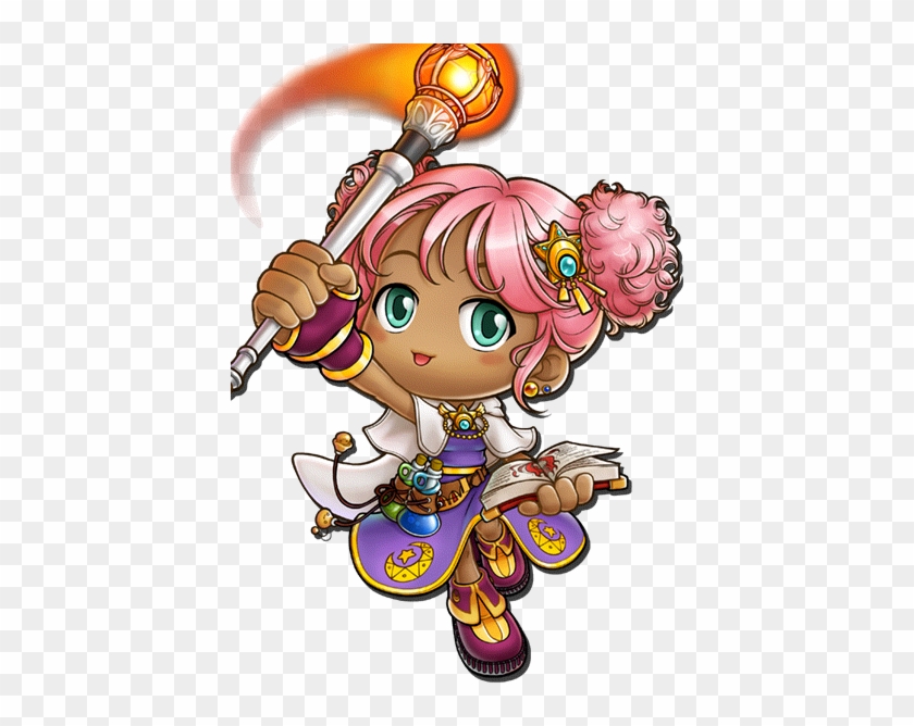 Magician Clipart Mage - Maplestory Fire Poison Mage #1633995