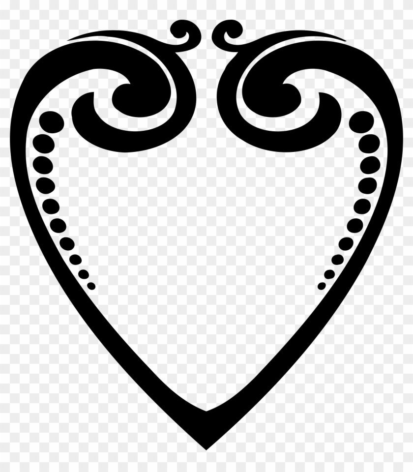 Big Image - Abstract Heart Line Art #1634048