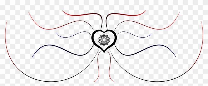Heart,love,tribal Vector Graphics,free - Desenhos De Amor Para Desenhar #1634054