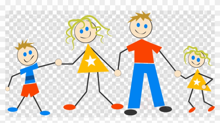 Clip Art Family Stick Figures Clipart Stick Figure - Stick Figure Family Clipart Png #1634131