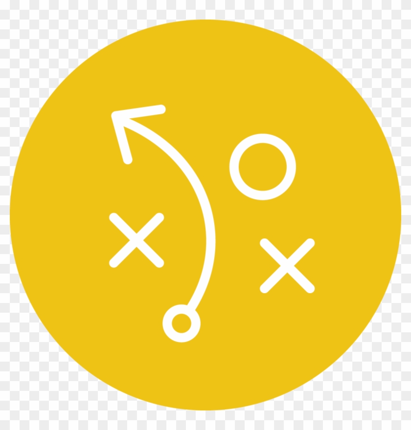 Strategists - Strategy Icon Round Png #1634192