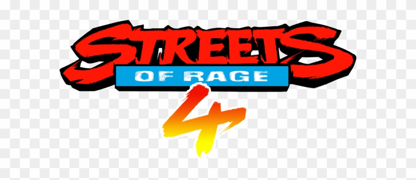 If You Have Missed The Streets Of Rage Series From - Streets Of Rage 4 Logo #1634292