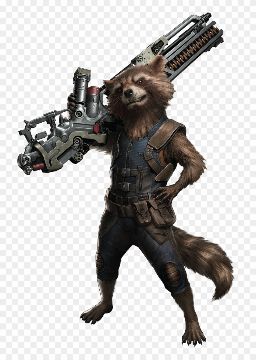 Rocket Raccoon Transparent Transparent Background - Avengers Infinity War Rocket Raccoon #1634301