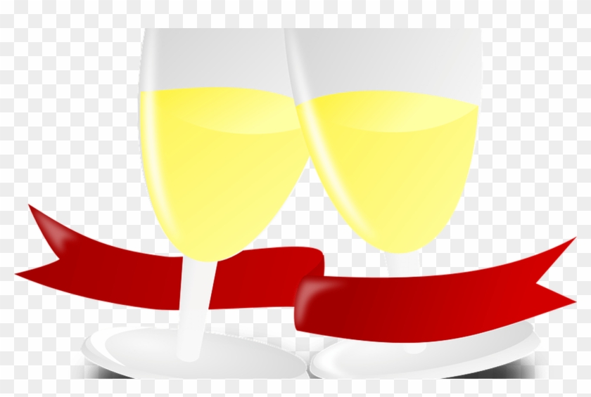 Champagne Anniversary Bottle Free Vector Graphic On - Clip Art #1634376