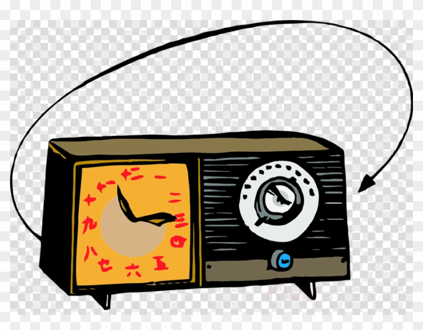 Transparent Cartoon Radio Clipart Radio Clip Art - Transparent Hd Photo Frame #1634399