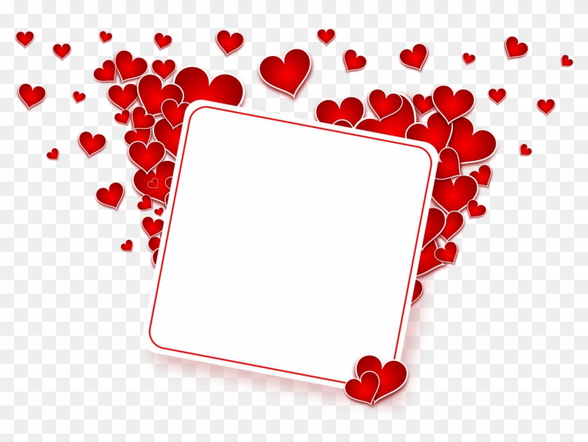 Love Heart Frame Png Image - Plantillas Power Point De Amor #1634462