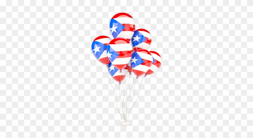 Illustration Of Flag Of Puerto Rico - Puerto Rico Balloons #1634570