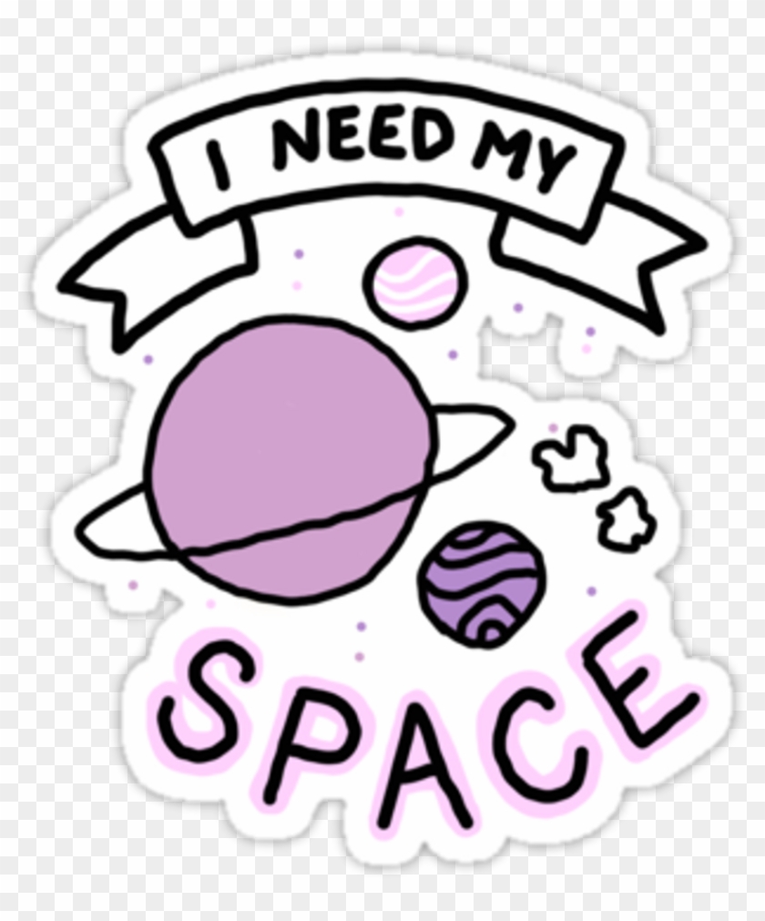 Sticker I Need My Space #1634628