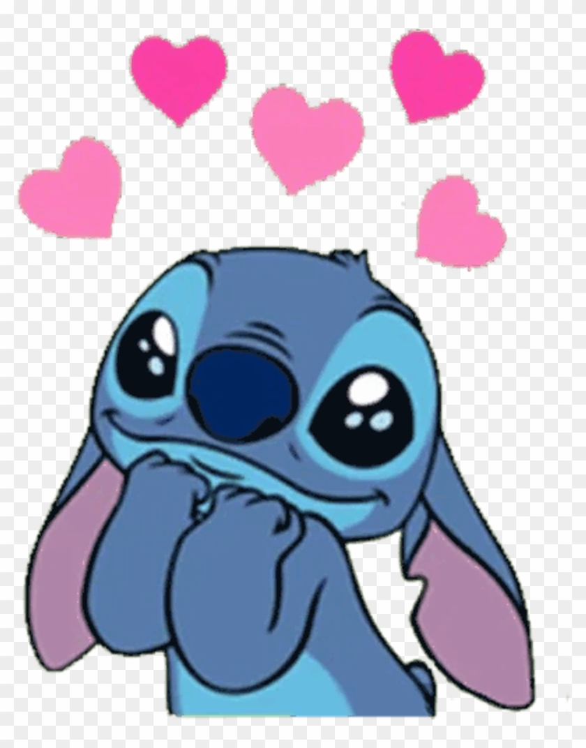 Dibujos De Stitch De Amor #1634631