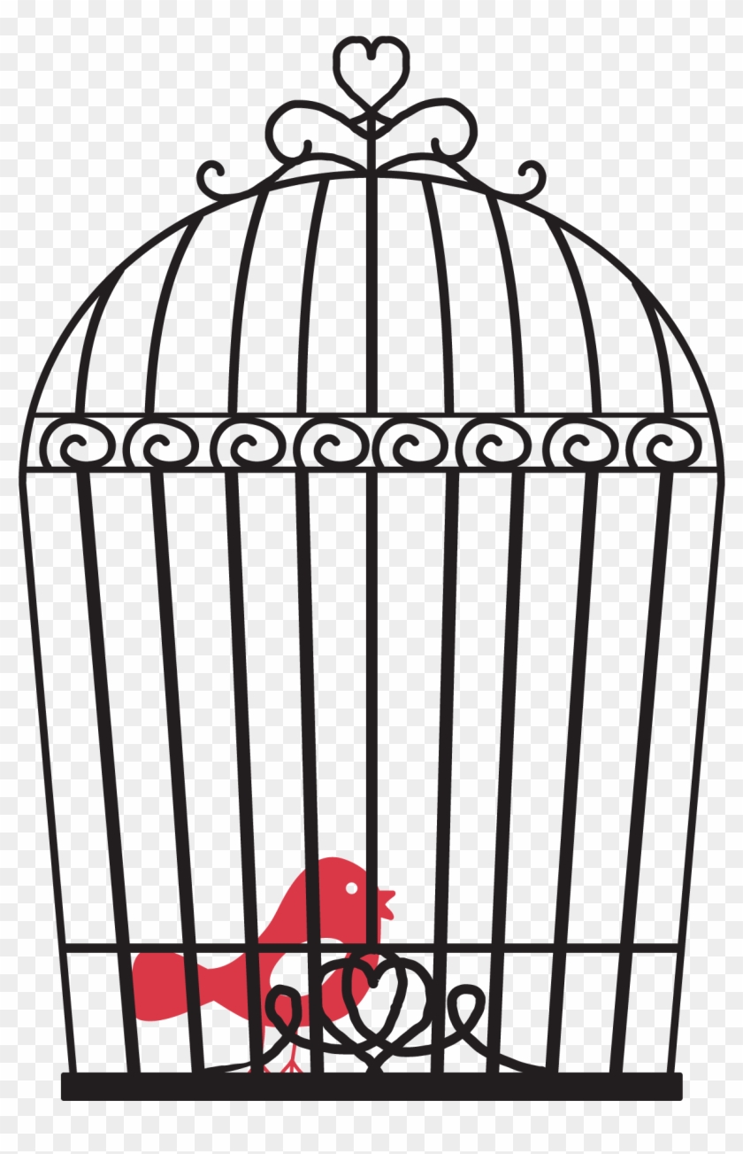 Bird In Cage Png Svg Freeuse Library - Clip Art #1634637