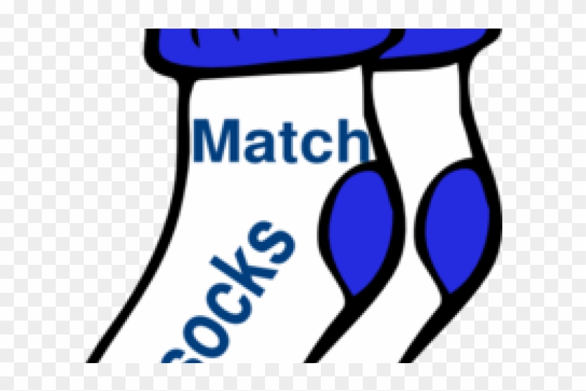 Pair Clipart Match Sock - Pair Clipart Match Sock #1634690