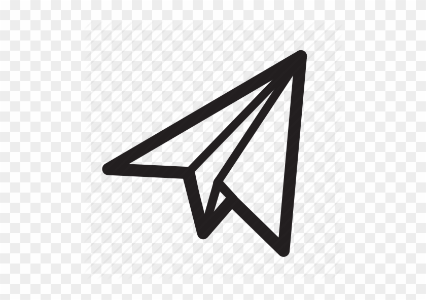 Paper Plane Clipart Paper Plane Airplane - Triangle #1634769