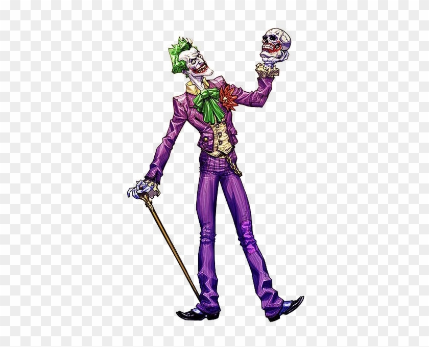 Joker Villain Clipart - Batman Arkham Asylum Character Bios Joker #1634816