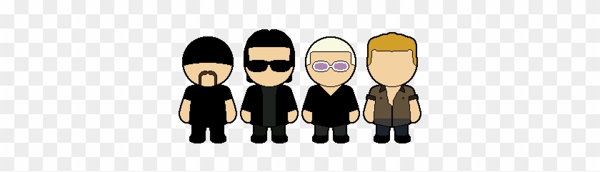 U2 Clipart - Cartoon Band #1634900
