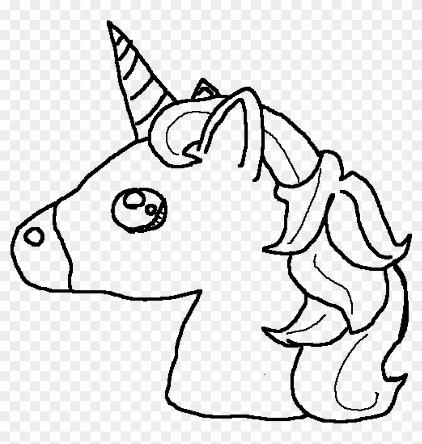 Unicorn Emoji Base - Drawing #1634909