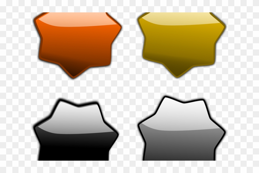 Stars Clipart Sticker - Clip Art #1634932