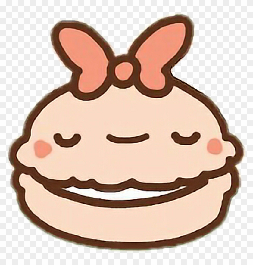 Kawaii Clipart Macaron - Macaron Kawaii Png #1635028