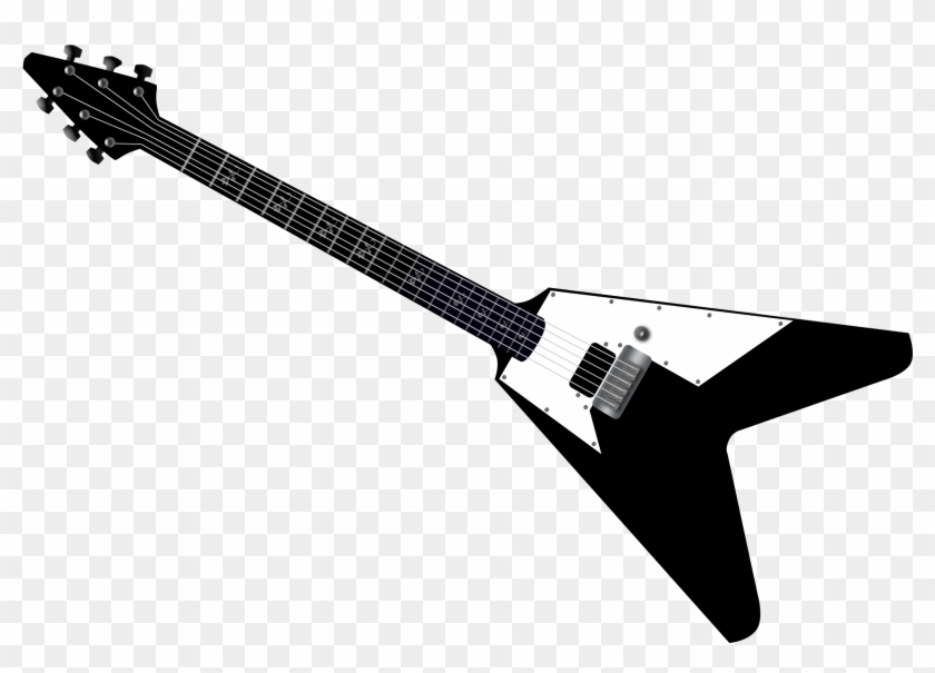 Clip Art Library Download Electric Bass Musical Instrument - Guitar Vector #1635102