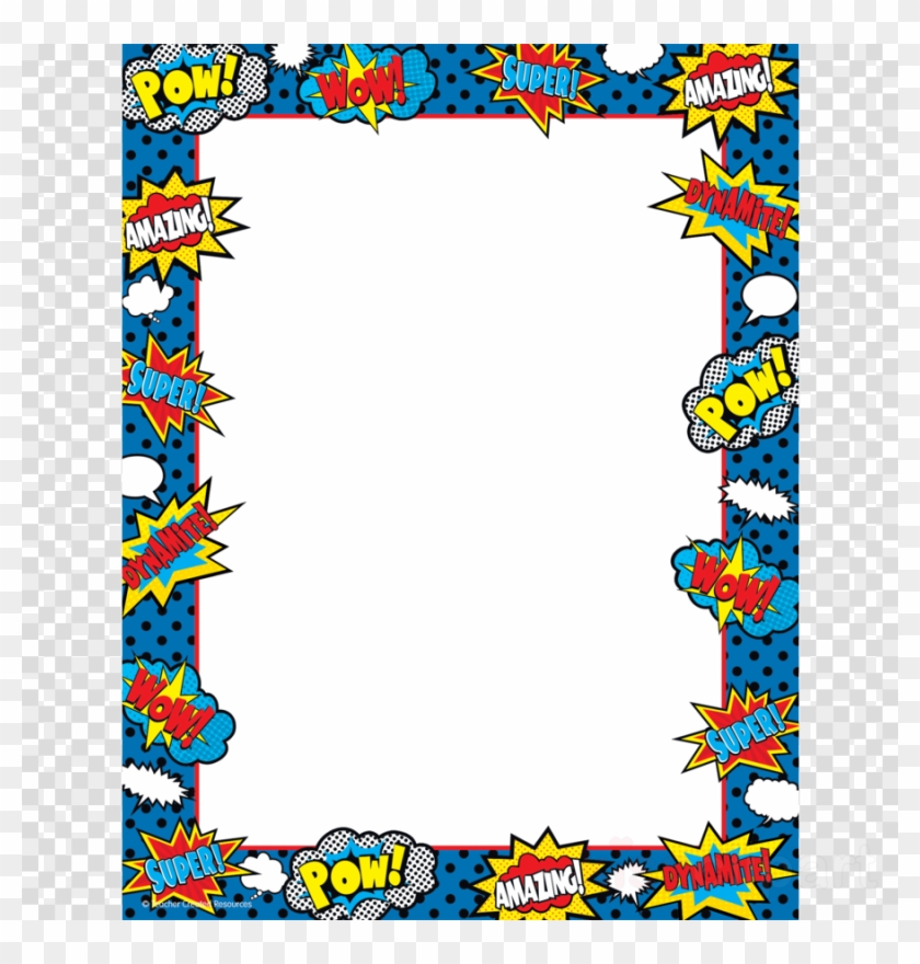 Superhero Border #1635264