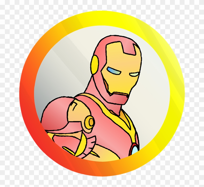 Iron Man Hero Avenger Free Image On - Sketsa Iron Man #1635276