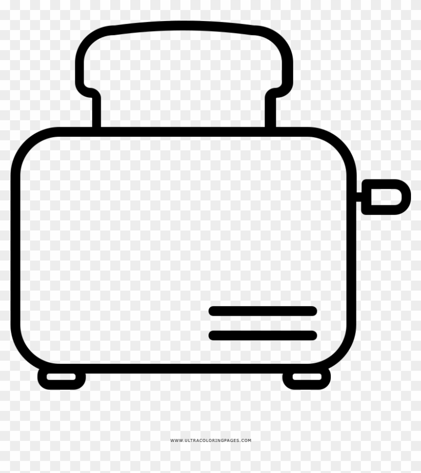Toaster Coloring Page - Toaster Coloring Page #1635325