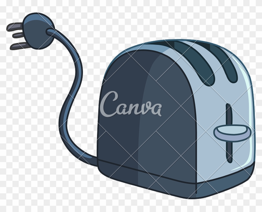 Bread Toaster Home Appliances Icon - Vector Graphics #1635360