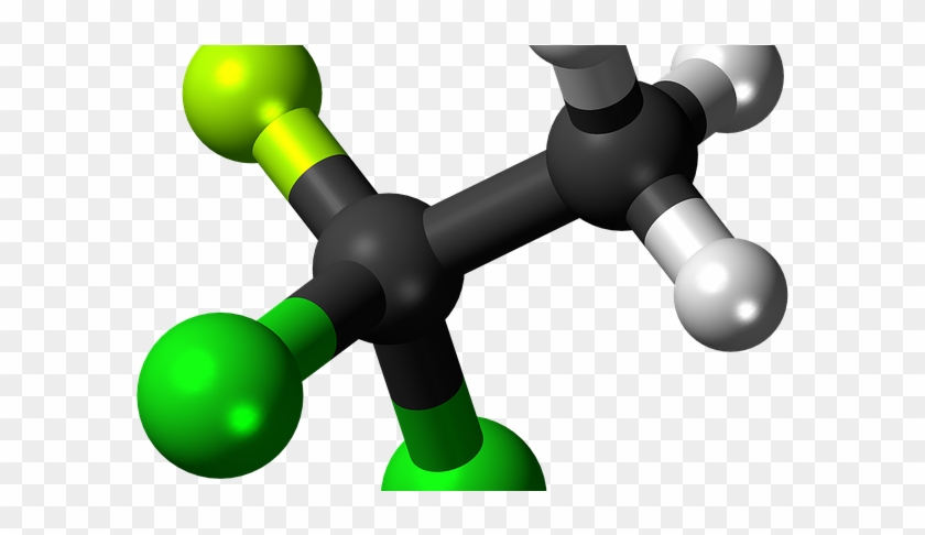 Coating Additives Are Added To Paints And Coatings - Chlorofluorocarbon Molecule #1635576