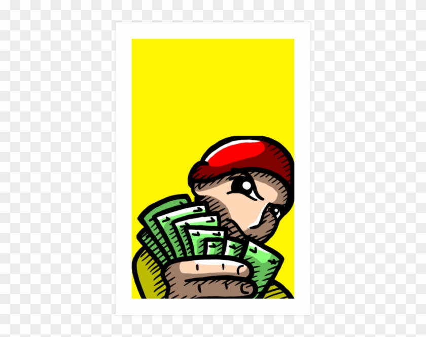 Lil Squirt Cash $18 - Cartoon #1635601