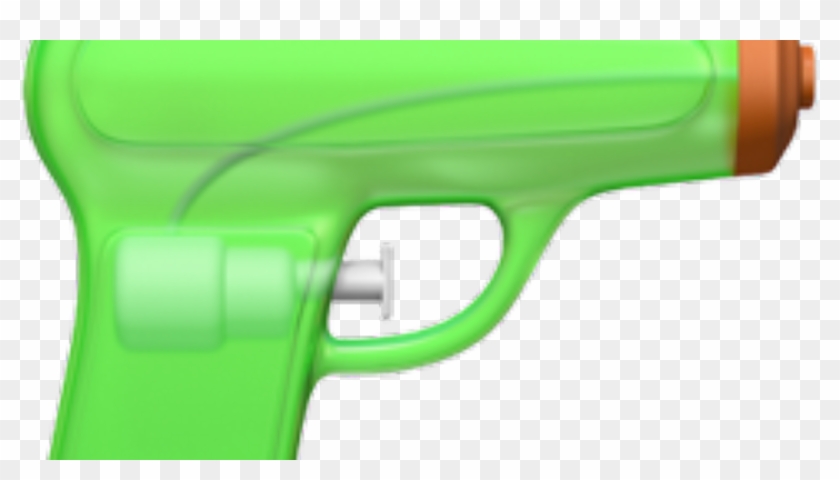 Apple Replaces Pistol Emoji With A Lime Green Squirt - Squirt Gun Emoji #1635602