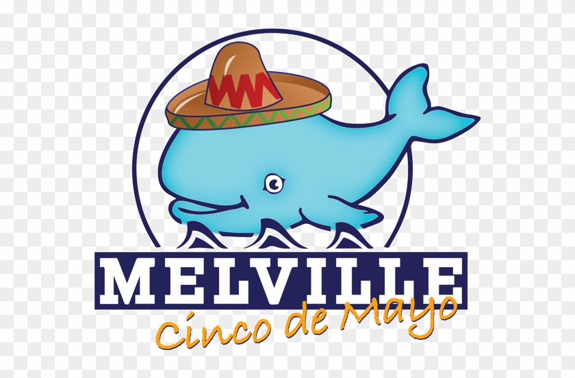Melville Squirt Whale Logo Cinco De Mayo - Cartoon #1635606