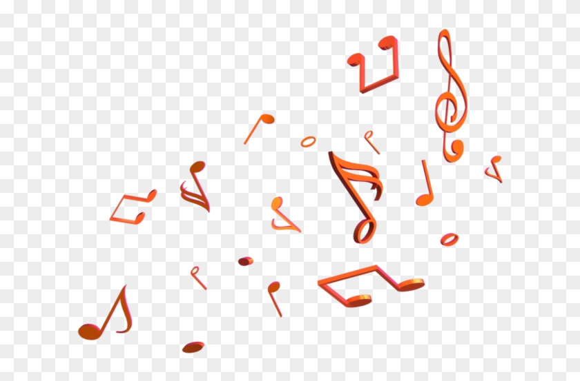 Musical Notes Clipart Colorful Music - Notes 3d Png #1635640