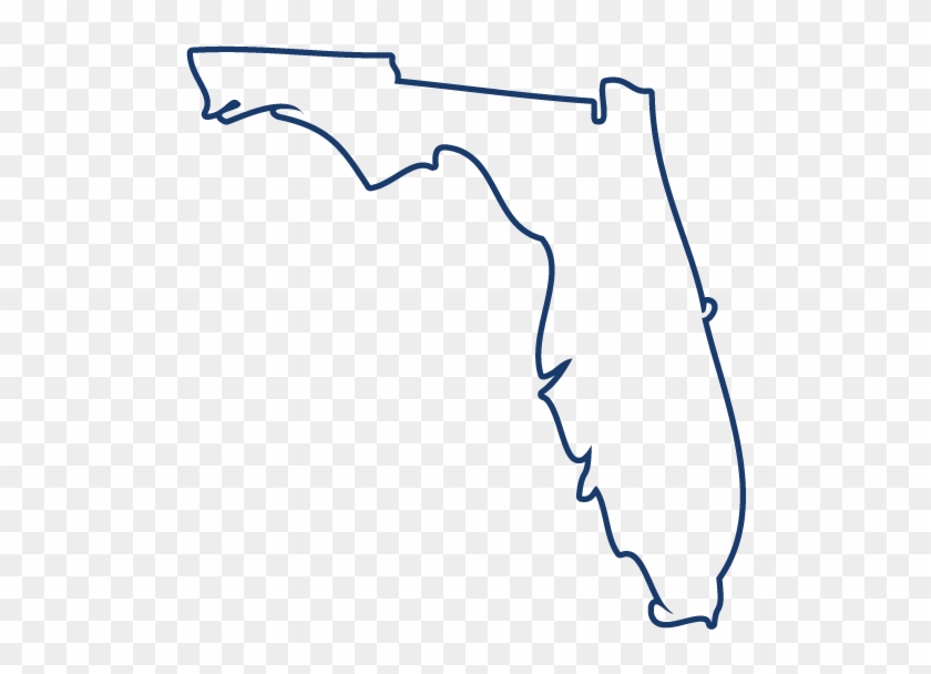 Florida - Florida State Outline Transparent #1635651