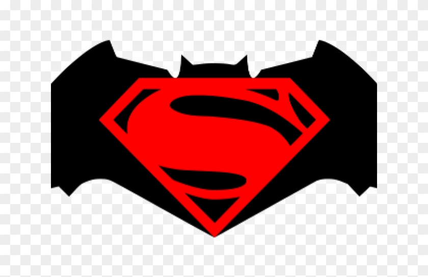 Superman Vs Batman Clipart - Batman V Superman Logo Png Movie #1635671