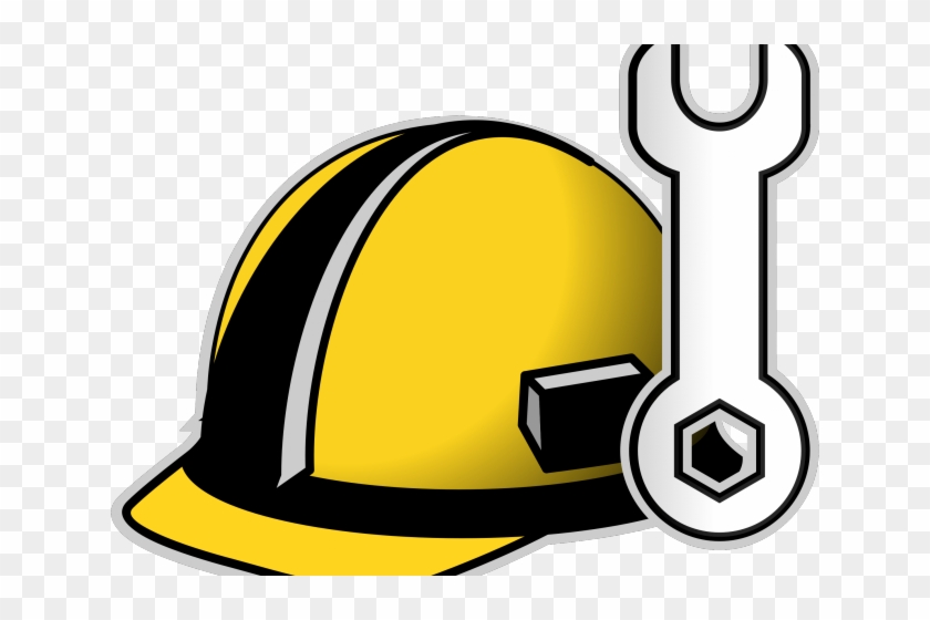 Electrical Clipart Border - Hard Hat Clip Art #1635716